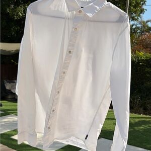 Armani Exchange Crisp White Dress Shirt